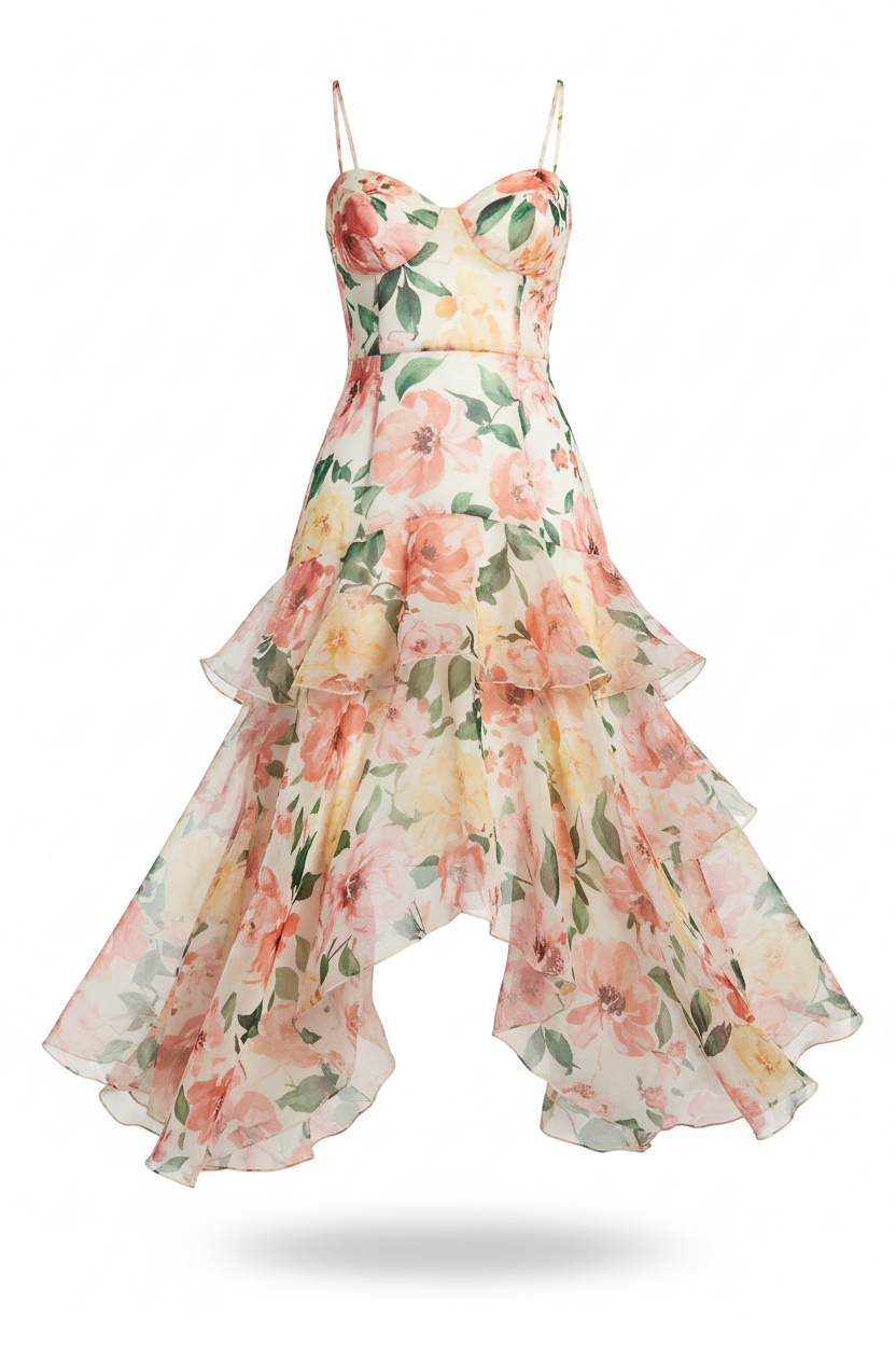 Vestido Floral de Verano